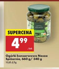 Ogórki konserwowe Nasza Spiżarnia