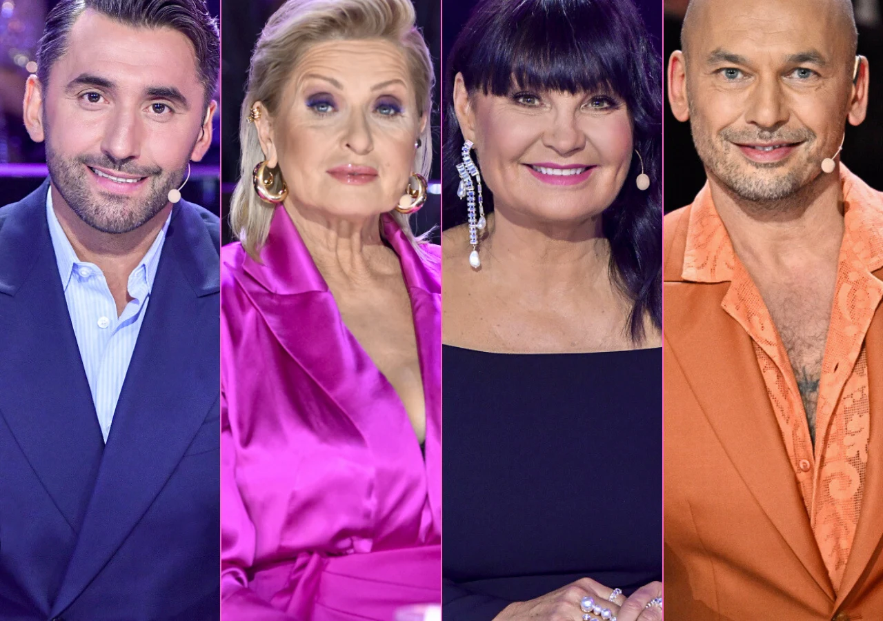 Jurorzy Tańca z gwiazdami - Rafał Maserak, Ewa Kasprzyk, Iwona Pavlović, Tomasz Wygoda