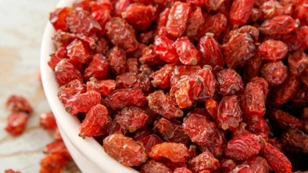 W 28 g porcji suszonego berberysu znajdziemy zaledwie 89 kcal, 3 g błonnika 