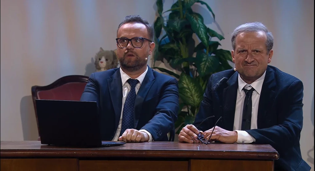 „Kabaret na żywo. Młodzi i Moralni. Nad mętną rzeką”