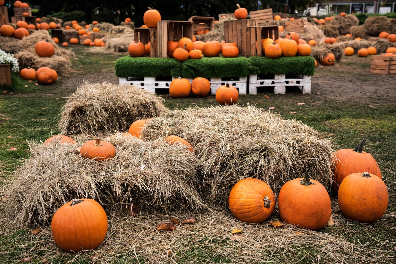 Farma dyniowa pod Krakowem już jest otwarta. Można ją odwiedzać codziennie 