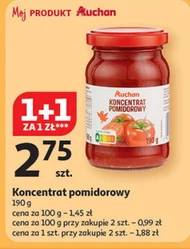Koncentrat pomidorowy Auchan