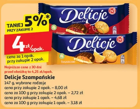 Ciastka Delicje Szampańskie