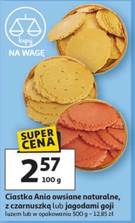 Ciastka owsiane Ania