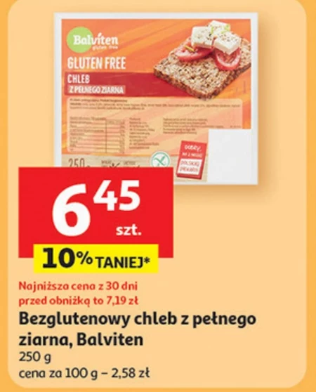 Chleb bezglutenowy Balviten