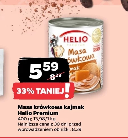 Masa krówkowa Helios