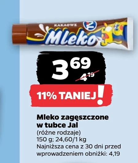 Mleko zagęszczone JAL
