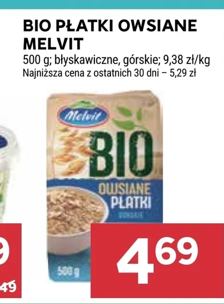 Płatki owsiane Melvit