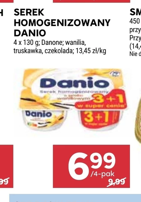 Serek homogenizowany Danio