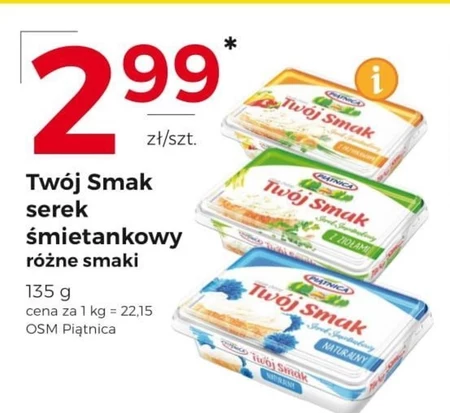Serek śmietankowy Piątnica