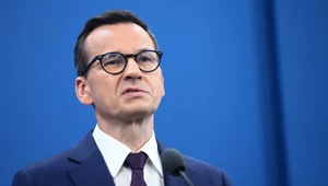 Morawiecki apeluje w sprawie dronów. Jest szybka odpowiedź Brzoski