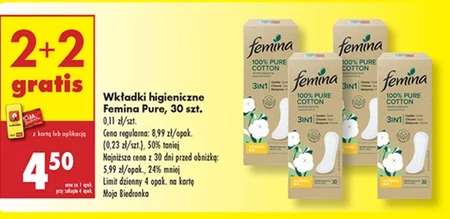 Wkładki higieniczne Femina