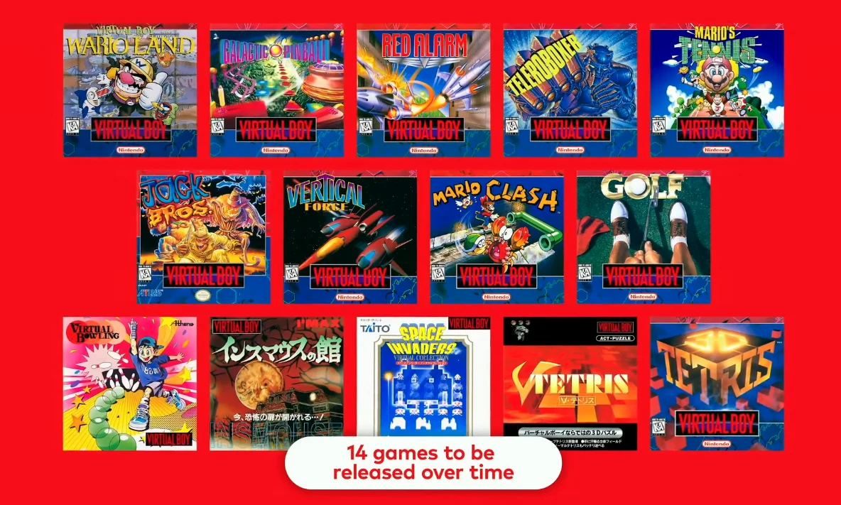 Virtual Boy - gry Virtual Boy - gry