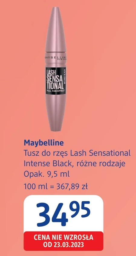 Tusz do rzęs Maybelline