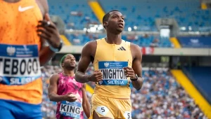 Erriyon Knighton na Memoriale Kamili Skolimowskiej w 2024 roku