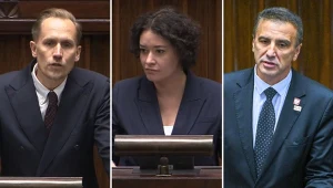 Od lewej: Konrad Berkowicz, Anna Maria Żukowska, Jarosław Sachajko