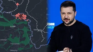 Prezydent Ukrainy ogłosił sukces armii w rejonie Sumy