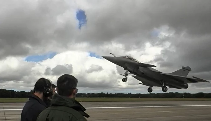 Francja wysłała do Polski trzy myśliwce Rafale w ramach operacji Eastern Sentry. Zdj. ilustracyjne.