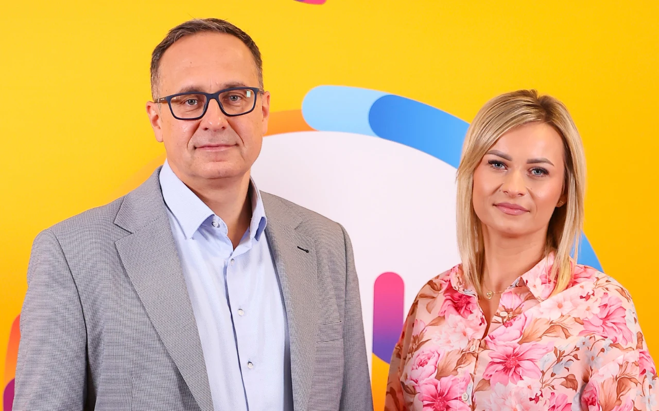 Goście "halo tu polsat" - prof. Andrzej Nowakowski i Monika Chajduś