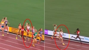 Weronika Lizakowska (z lewej) i Klaudia Kazimierska (z prawej) pobiegną w półfinale MŚ na 1500 metrów