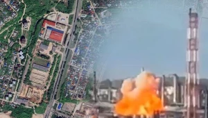 Eksplozja w rafinerii w mieście Ufa w Rosji