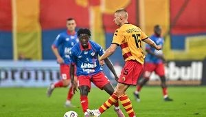 Czerwona kartka i gol na koniec. Piast urwał punkt Jagiellonii w Gliwicach