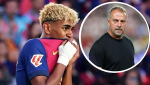 Lamine Yamal i Hansi Flick