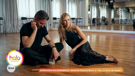 TYLKO U NAS. Agnieszka Kaczorowska i Marcin Rogacewicz o wspólnych treningach i poznawaniu siebie