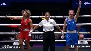 Aneta Rygielska i Rebecca Santos z niepokojem czekały na werdykt. Brazylijka wygrała 3:2