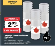 Wkład parafinowy Światełko