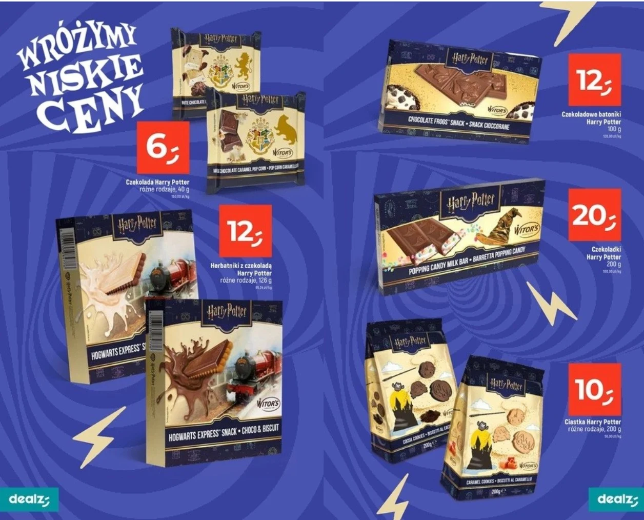 Te słodycze z Harry'ego Pottera kupisz teraz w Dealz!