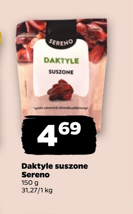 Suszone daktyle Sereno
