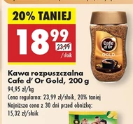 Розчинна кава Cafe d'Or