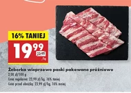Żeberka wieprzowe