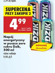 Napój energetyczny Dzik