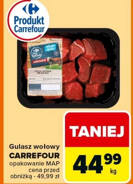 Gulasz wołowy Carrefour