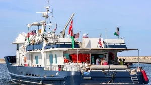 Mimo zagrożeń i blokady Izraela. Wypłynęło 20 statków z pomocą dla Gazy