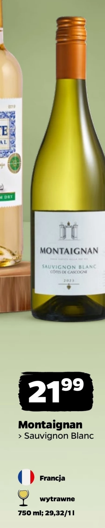 Wino wytrawne Montaignan
