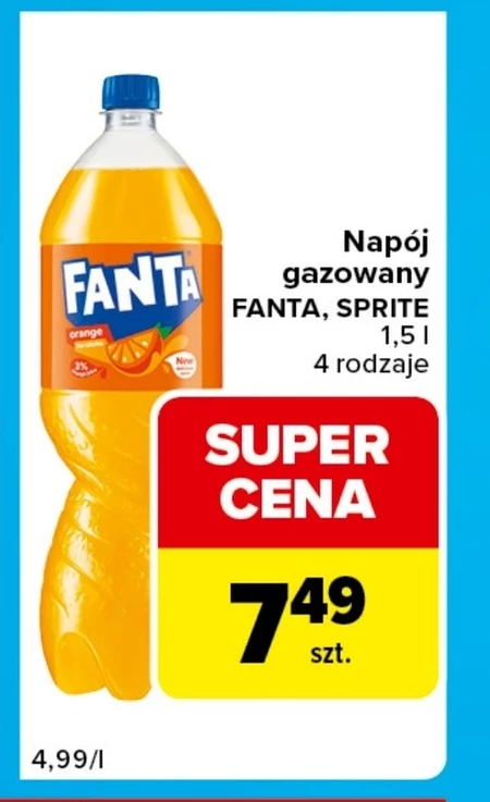 Газований напій Fanta
