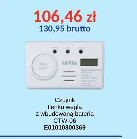 Czujnik tlenku węgla E