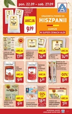 Smakowita podróż do Hiszpanii! - Aldi