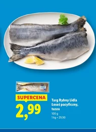 Łosoś Targ rybny Lidla