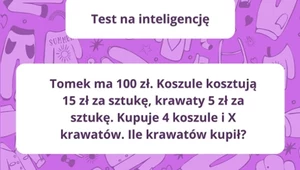 Test IQ, który rozwiąże tylko prawdziwy bystrzak