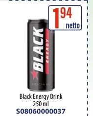 Napój energetyczny Black
