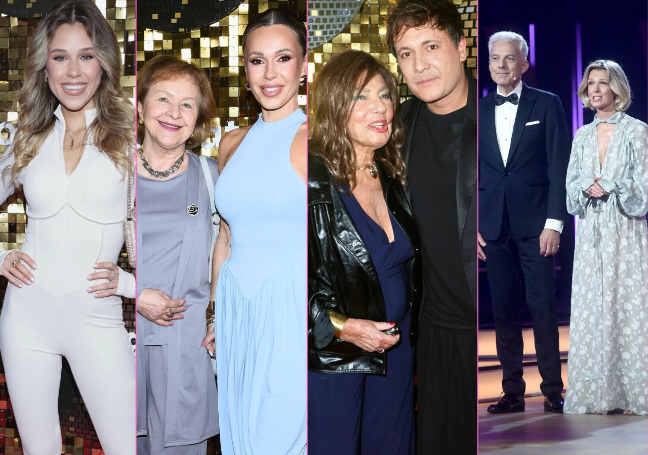 Taniec z gwiazdami: Maria Jeleniewska, Doda z mamą, Agnieszka Fitkau-Perepeczko, Hubert Urbański i Magda Mołek Taniec z gwiazdami: Maria Jeleniewska, Doda z mamą, Agnieszka Fitkau-Perepeczko, Hubert Urbański i Magda Mołek