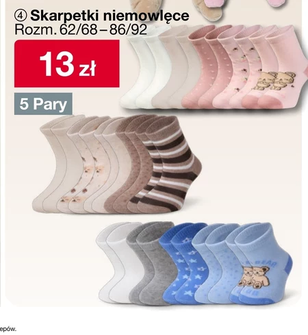 Skarpetki niemowlęce