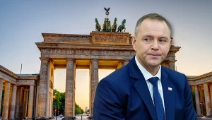 Karol Nawrocki został nazwany "posłańcem ze starym rachunkiem" przez niemiecki dziennik