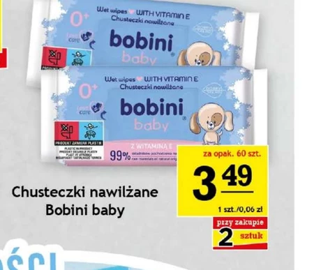 Chusteczki nawilżane Bobini