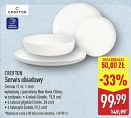 Serwis obiadowy Crofton