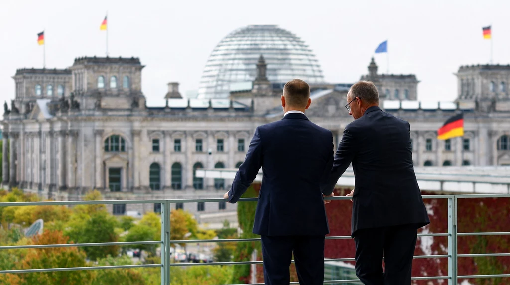 Prezydent Karol Nawrocki oraz Kanclerz Niemiec Friedrich Merz